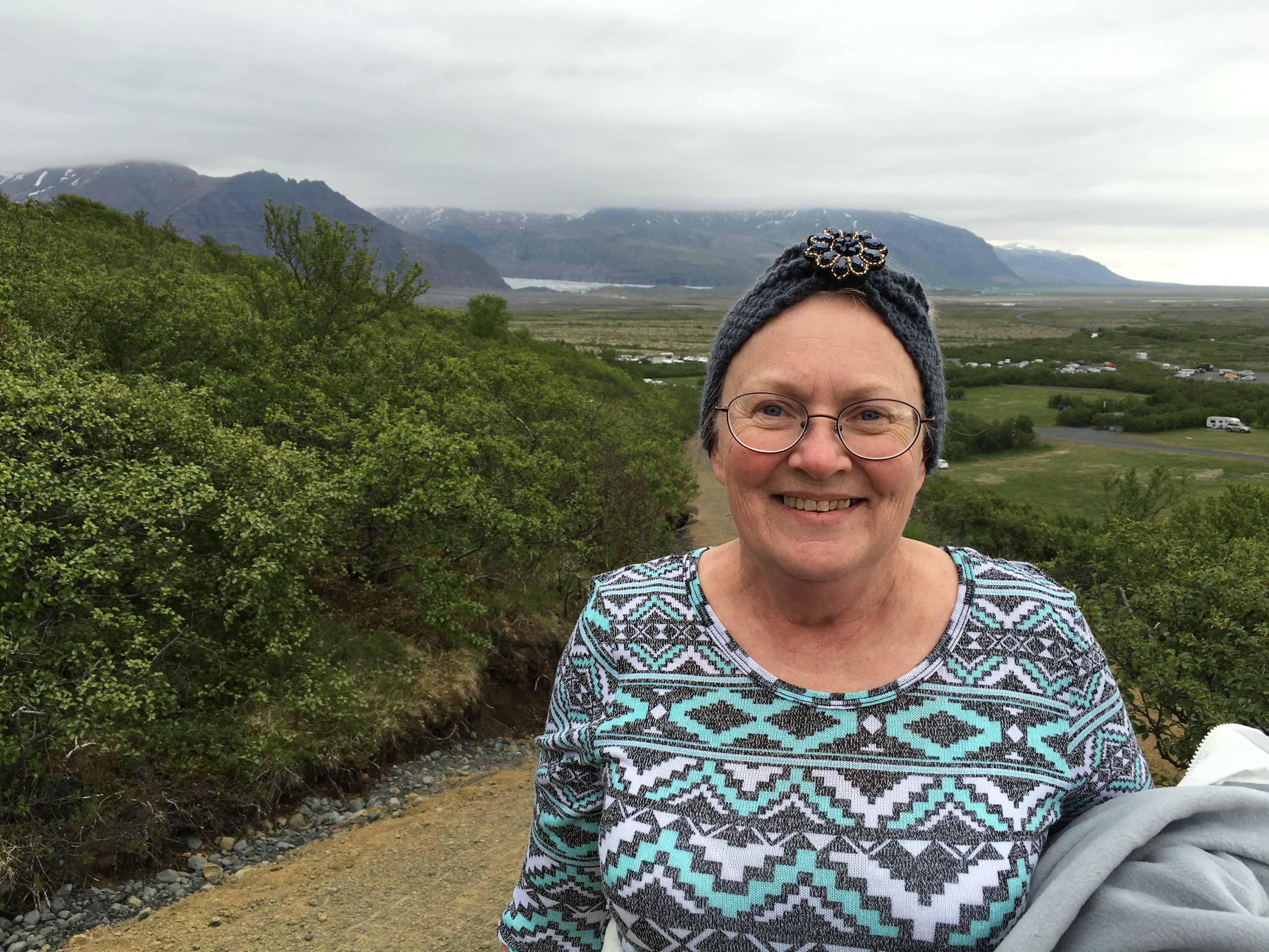 Candace in Iceland